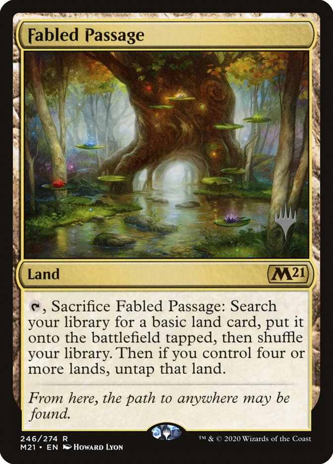 Fabled Passage (Promo Pack) [Core Set 2021 Promos] | Impulse Games and Hobbies