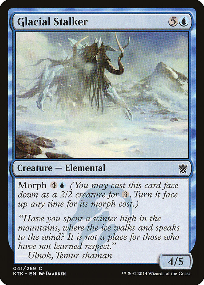 Glacial Stalker [Khans of Tarkir] | Impulse Games and Hobbies