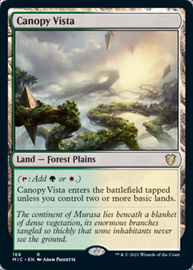 Canopy Vista [Innistrad: Midnight Hunt Commander] | Impulse Games and Hobbies