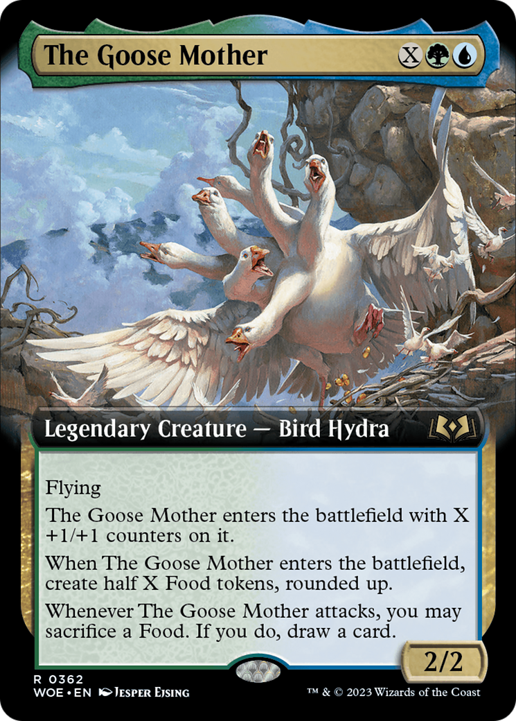 The Goose Mother (Extended Art) [Wilds of Eldraine] | Impulse Games and Hobbies