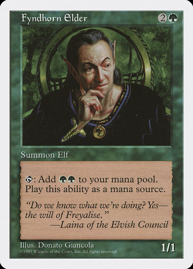 Fyndhorn Elder [Fifth Edition] | Impulse Games and Hobbies