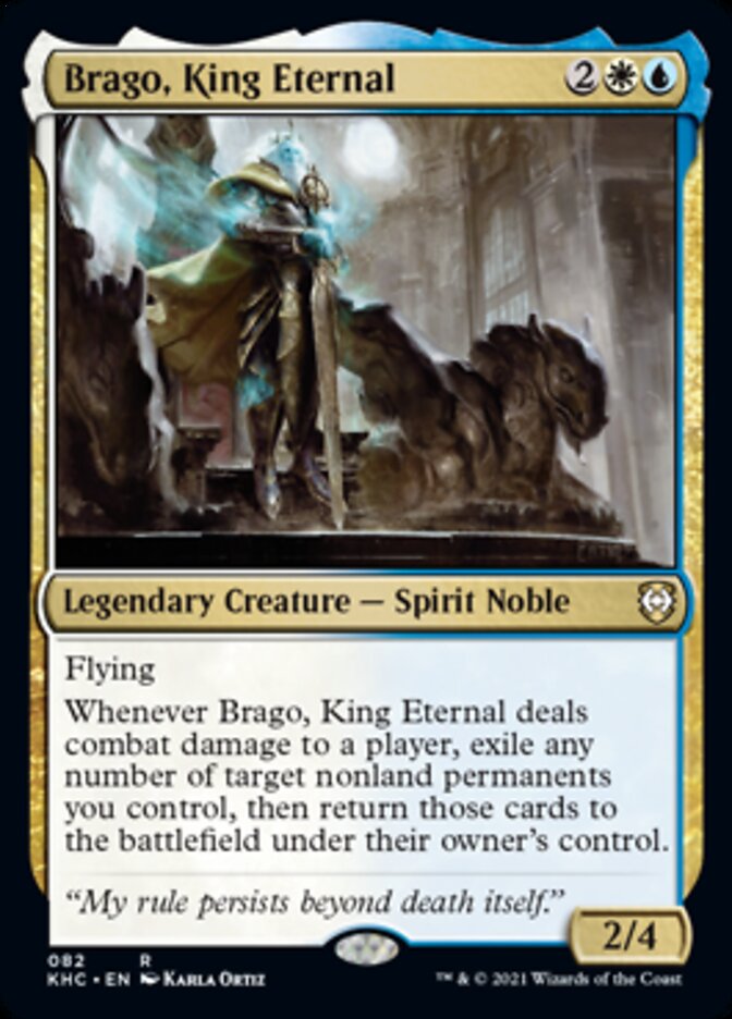 Brago, King Eternal [Kaldheim Commander] | Impulse Games and Hobbies