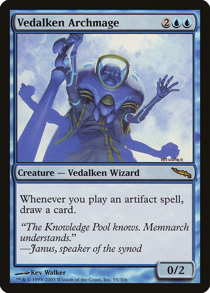 Vedalken Archmage [Mirrodin] | Impulse Games and Hobbies