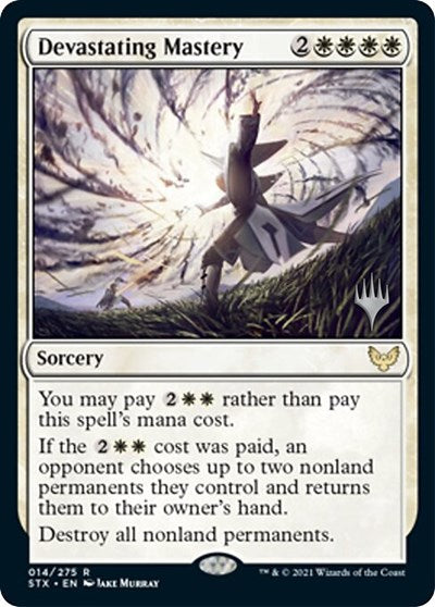 Devastating Mastery (Promo Pack) [Strixhaven: School of Mages Promos] | Impulse Games and Hobbies