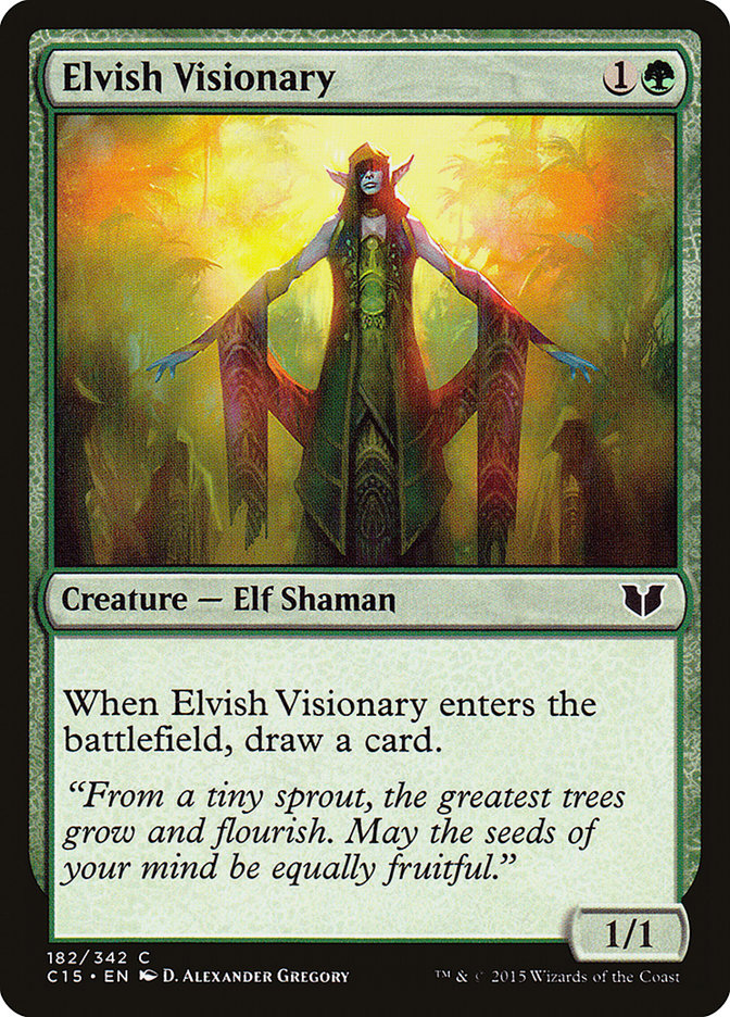 Elvish Visionary [Commander 2015] | Impulse Games and Hobbies