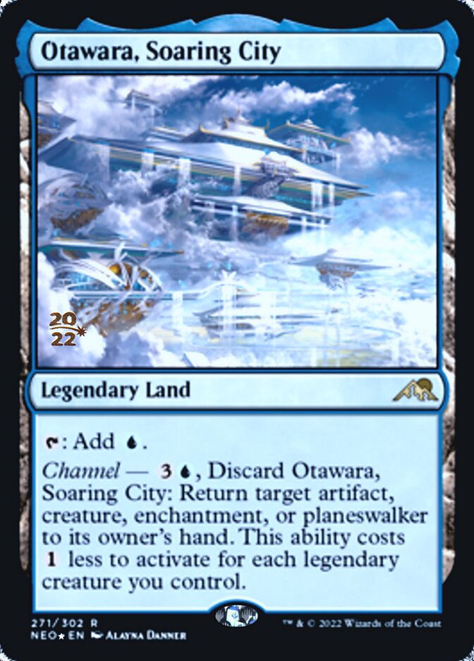 Otawara, Soaring City [Kamigawa: Neon Dynasty Prerelease Promos] | Impulse Games and Hobbies