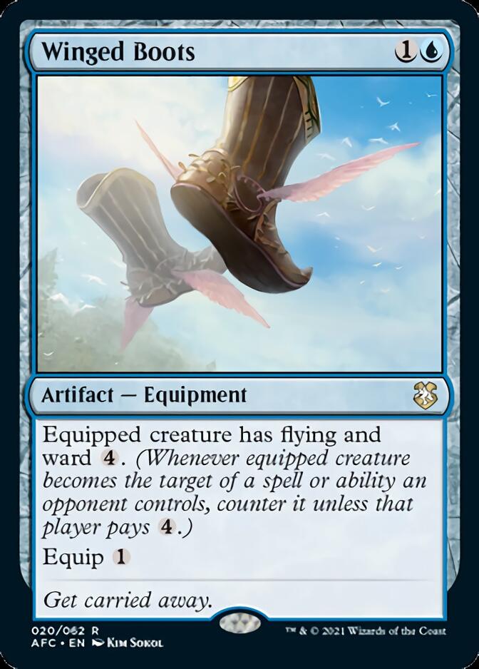 Winged Boots [Dungeons & Dragons: Adventures in the Forgotten Realms Commander] | Impulse Games and Hobbies