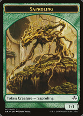 Saproling // Insect Double-Sided Token [Guilds of Ravnica Guild Kit Tokens] | Impulse Games and Hobbies