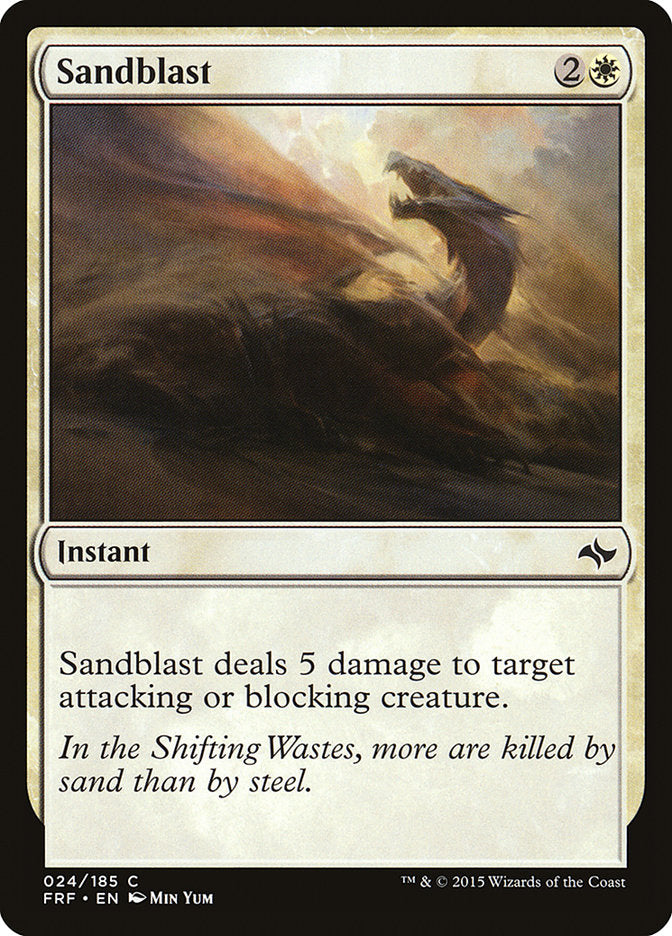 Sandblast [Fate Reforged] | Impulse Games and Hobbies