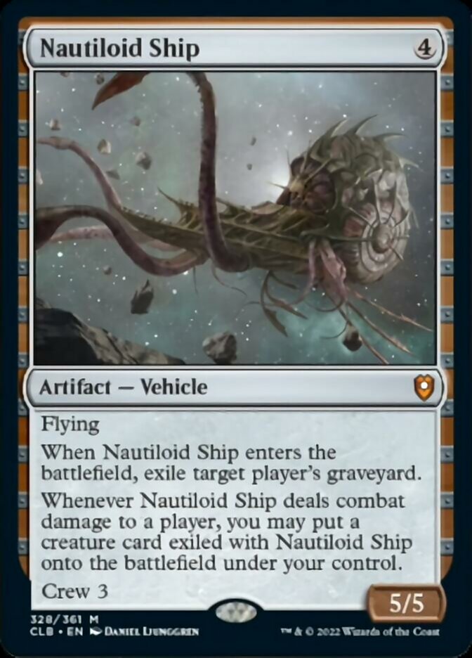 Nautiloid Ship [Commander Legends: Battle for Baldur's Gate] | Impulse Games and Hobbies