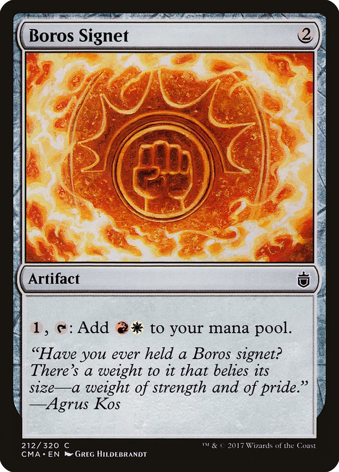 Boros Signet [Commander Anthology] | Impulse Games and Hobbies