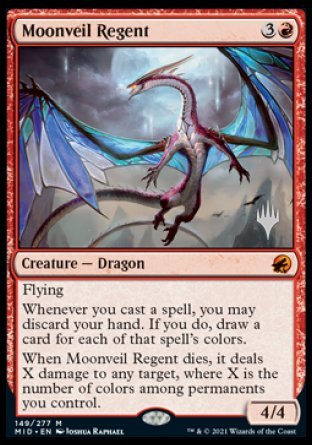 Moonveil Regent (Promo Pack) [Innistrad: Midnight Hunt Promos] | Impulse Games and Hobbies