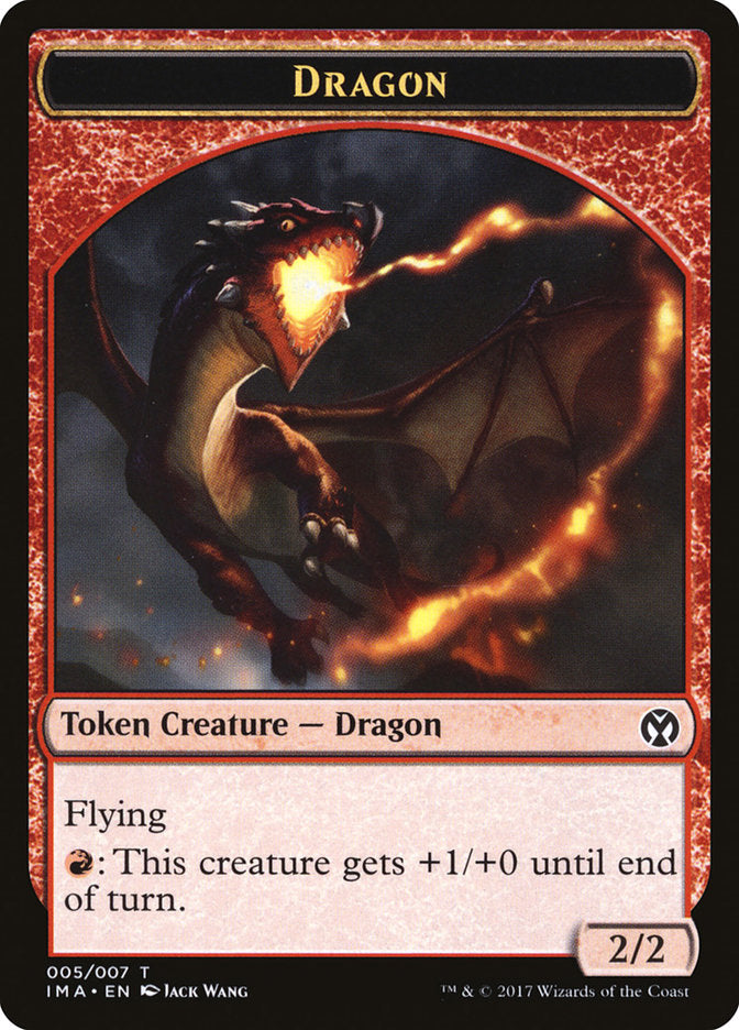 Dragon (005/007) [Iconic Masters Tokens] | Impulse Games and Hobbies