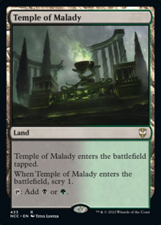 Temple of Malady [Streets of New Capenna Commander] | Impulse Games and Hobbies