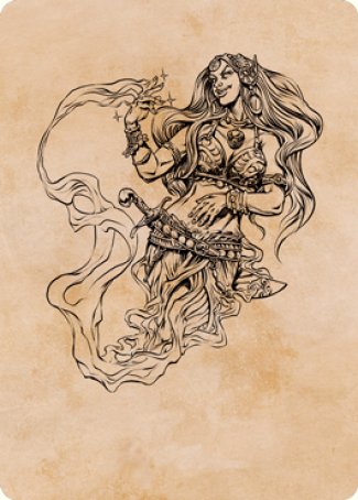 Djinni Windseer (Showcase) Art Card [Dungeons & Dragons: Adventures in the Forgotten Realms Art Series] | Impulse Games and Hobbies