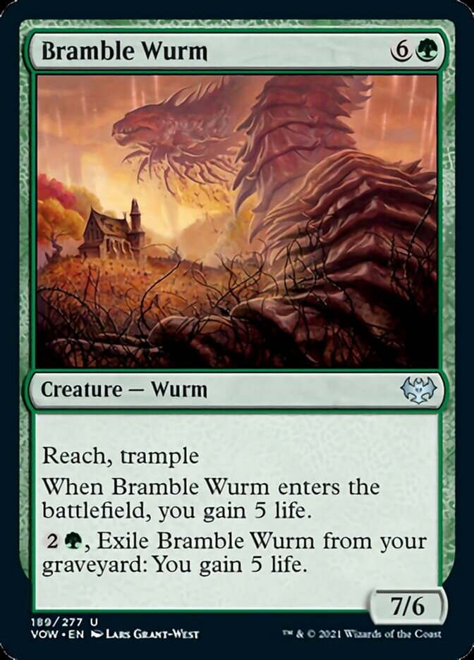 Bramble Wurm [Innistrad: Crimson Vow] | Impulse Games and Hobbies