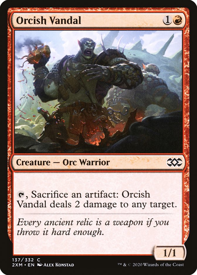 Orcish Vandal [Double Masters] | Impulse Games and Hobbies