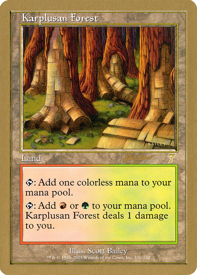 Karplusan Forest (Sim Han How) [World Championship Decks 2002] | Impulse Games and Hobbies