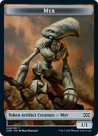Myr (024) // Treasure Double-sided Token [Double Masters Tokens] | Impulse Games and Hobbies