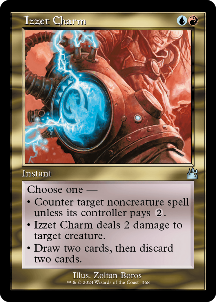 Izzet Charm (Retro Frame) [Ravnica Remastered] | Impulse Games and Hobbies