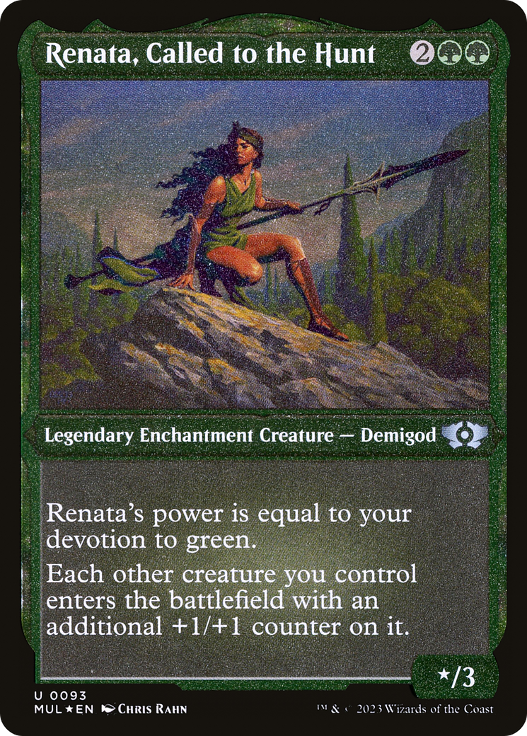 Renata, Called to the Hunt (Foil Etched) [Multiverse Legends] | Impulse Games and Hobbies