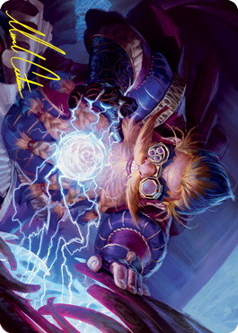 Storm-Kiln Artist Art Card (Gold-Stamped Signature) [Strixhaven: School of Mages Art Series] | Impulse Games and Hobbies