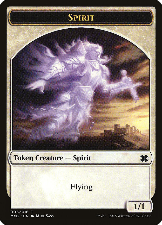 Spirit Token [Modern Masters 2015 Tokens] | Impulse Games and Hobbies