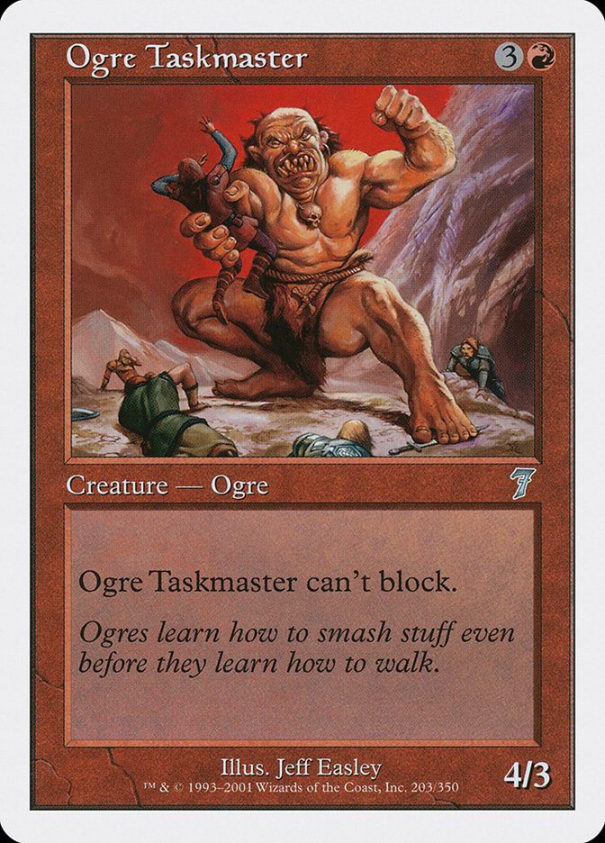 Ogre Taskmaster [Seventh Edition] | Impulse Games and Hobbies