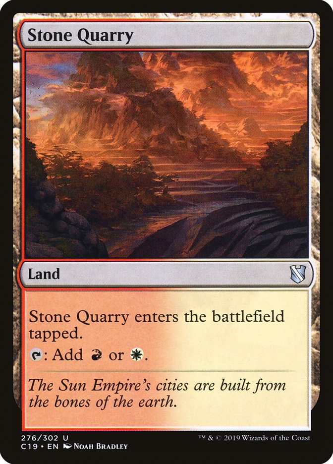 Stone Quarry [Commander 2019] | Impulse Games and Hobbies