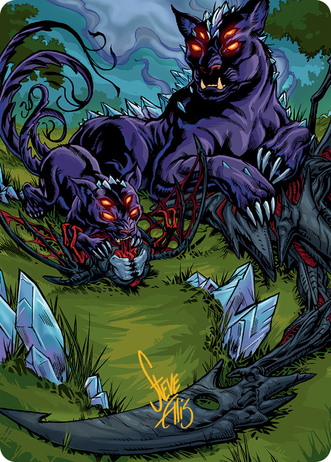 Lurrus of the Dream-Den Art Card (Gold-Stamped Signature) [March of the Machine Art Series] | Impulse Games and Hobbies