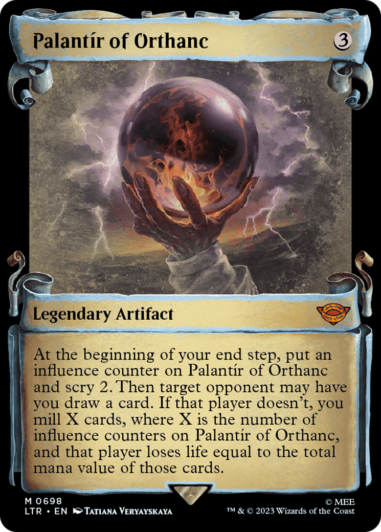 Palantir of Orthanc [The Lord of the Rings: Tales of Middle-Earth Showcase Scrolls] | Impulse Games and Hobbies