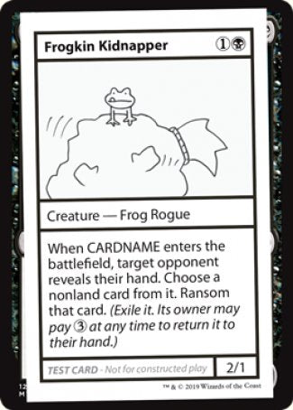 Frogkin Kidnapper (2021 Edition) [Mystery Booster Playtest Cards] | Impulse Games and Hobbies