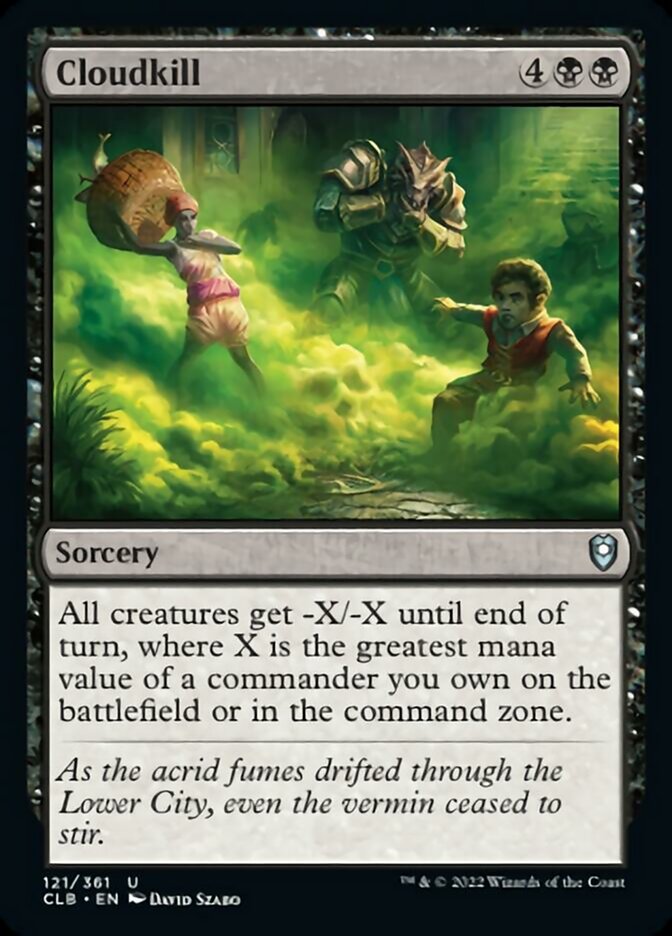 Cloudkill [Commander Legends: Battle for Baldur's Gate] | Impulse Games and Hobbies