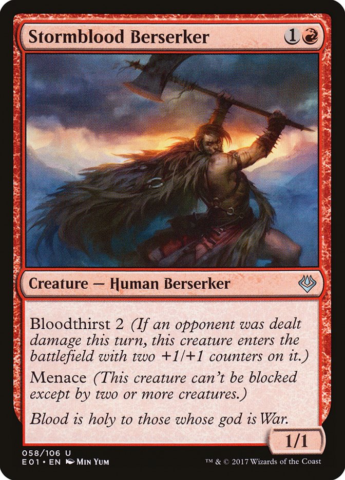 Stormblood Berserker [Archenemy: Nicol Bolas] | Impulse Games and Hobbies