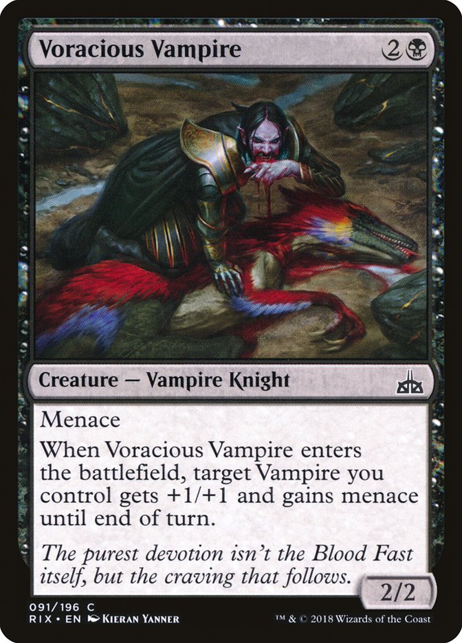 Voracious Vampire [Rivals of Ixalan] | Impulse Games and Hobbies