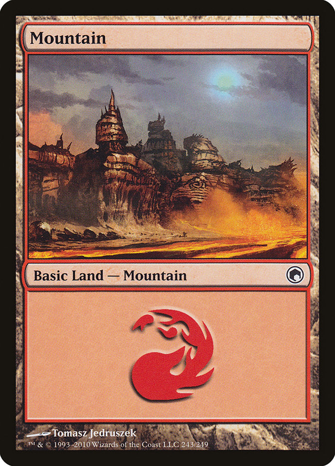 Mountain (243) [Scars of Mirrodin] | Impulse Games and Hobbies