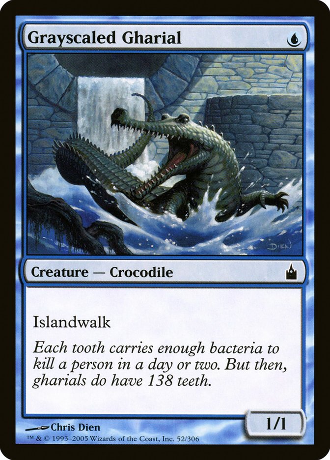 Grayscaled Gharial [Ravnica: City of Guilds] | Impulse Games and Hobbies