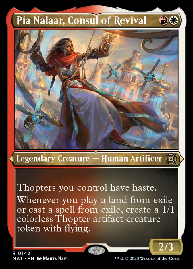 Pia Nalaar, Consul of Revival (Foil Etched) [March of the Machine: The Aftermath] | Impulse Games and Hobbies