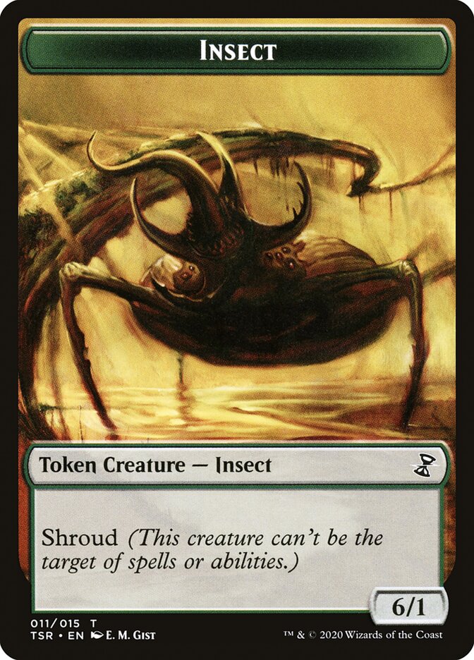 Insect Token [Time Spiral Remastered Tokens] | Impulse Games and Hobbies