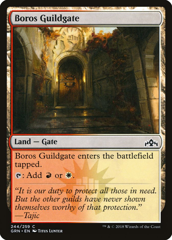 Boros Guildgate (244/259) [Guilds of Ravnica] | Impulse Games and Hobbies