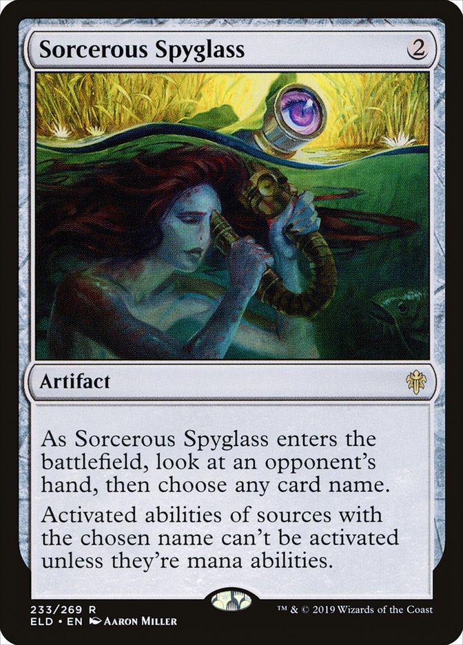 Sorcerous Spyglass [Throne of Eldraine] | Impulse Games and Hobbies