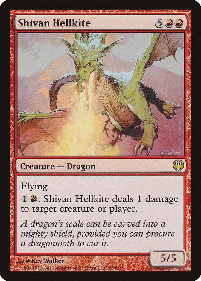 Shivan Hellkite [Duel Decks: Knights vs. Dragons] | Impulse Games and Hobbies