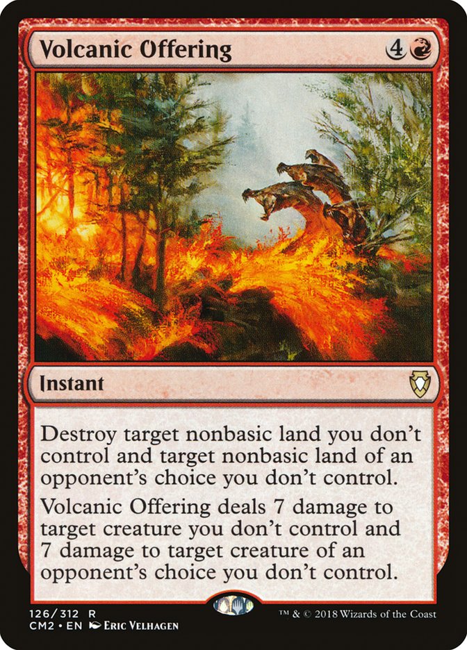 Volcanic Offering [Commander Anthology Volume II] | Impulse Games and Hobbies