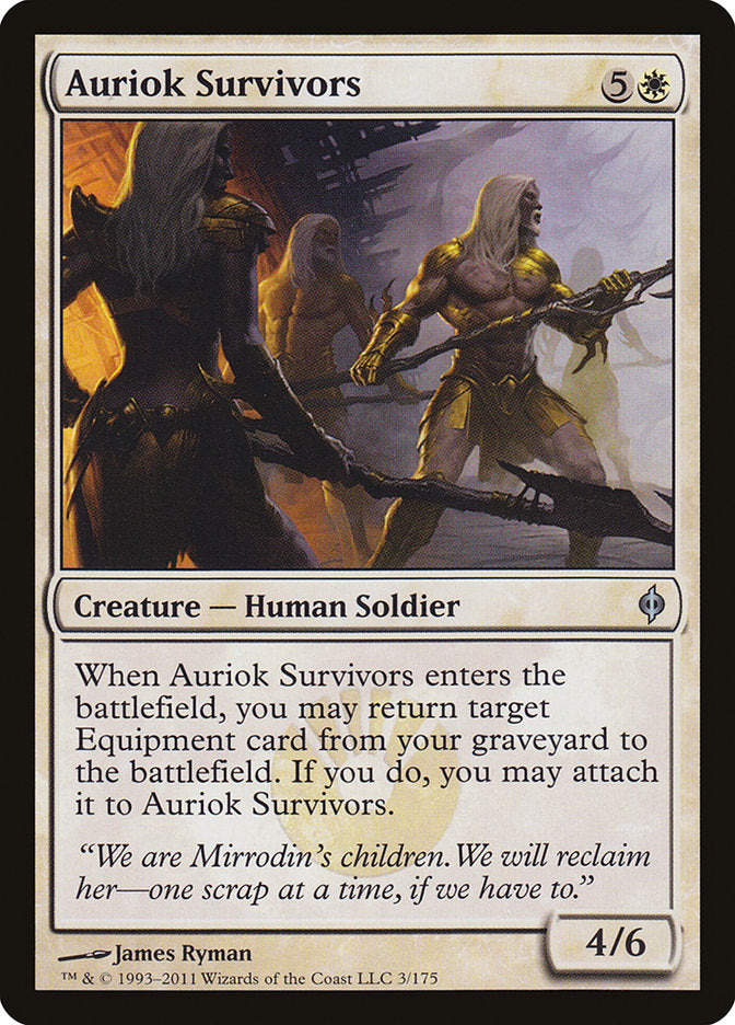 Auriok Survivors [New Phyrexia] | Impulse Games and Hobbies