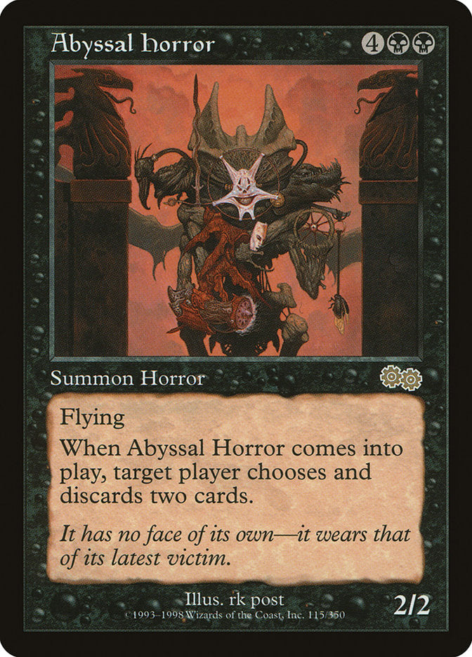 Abyssal Horror [Urza's Saga] | Impulse Games and Hobbies