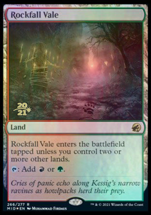 Rockfall Vale [Innistrad: Midnight Hunt Prerelease Promos] | Impulse Games and Hobbies