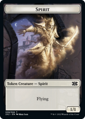 Spider // Spirit Double-sided Token [Double Masters 2022 Tokens] | Impulse Games and Hobbies