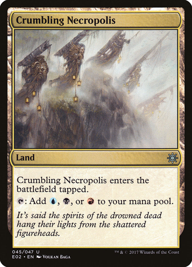 Crumbling Necropolis [Explorers of Ixalan] | Impulse Games and Hobbies