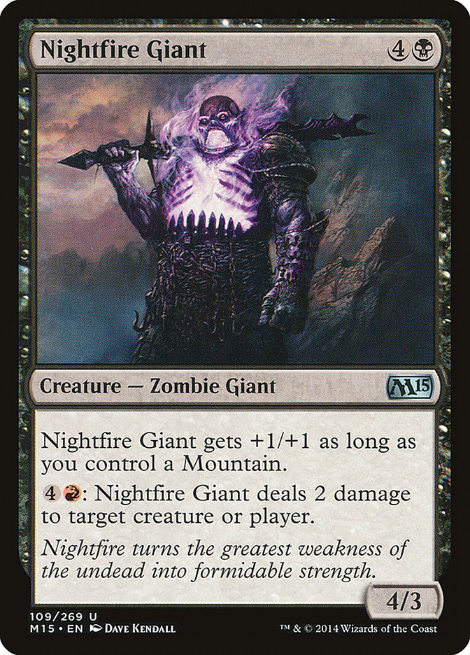 Nightfire Giant [Magic 2015] | Impulse Games and Hobbies