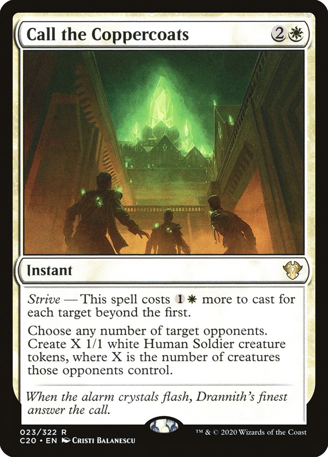 Call the Coppercoats [Commander 2020] | Impulse Games and Hobbies